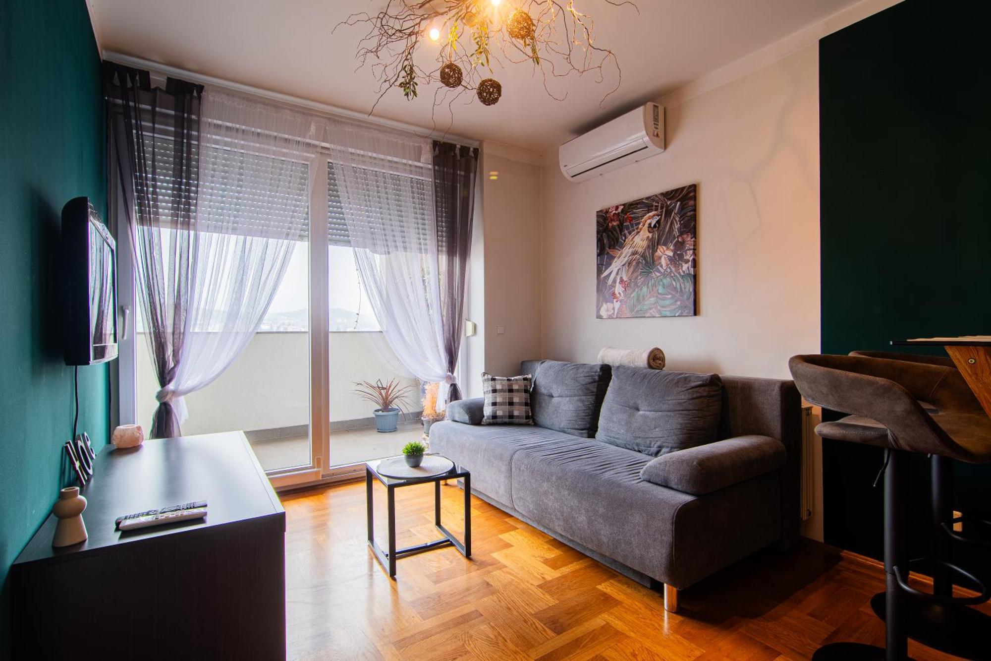 Apartment Flexible Selfcheckins 114 - - Bedroom - Loggia Zagreb